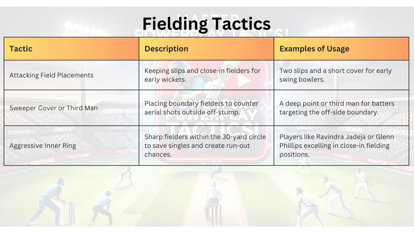 Fielding Tactics