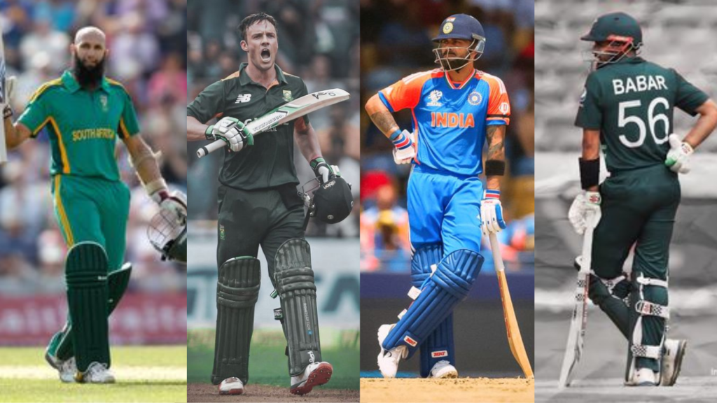 No.1 ODIs Batters At the End of the Each Year, Since 2010