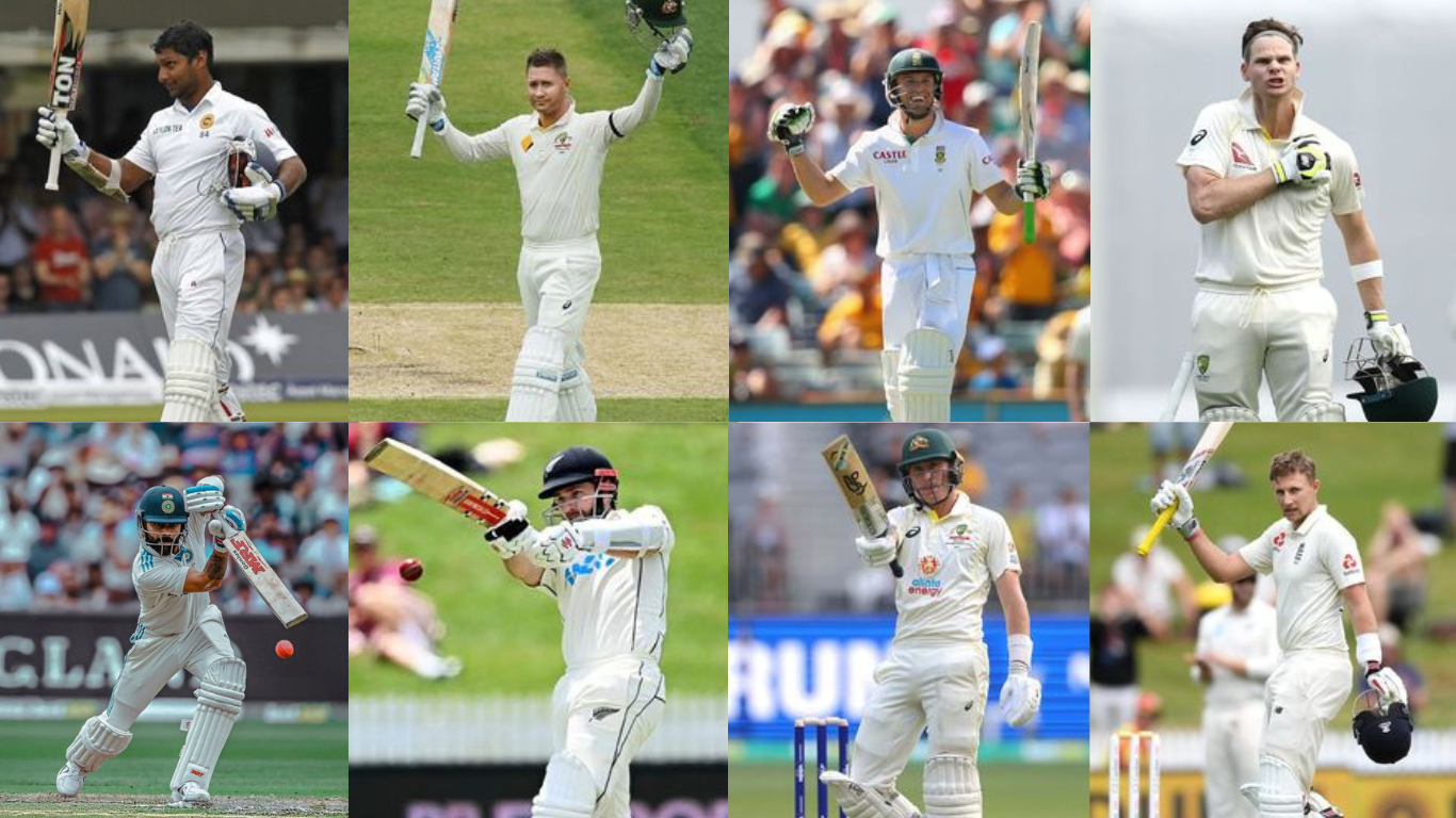No.1 Test Batter At the End of Each Year Since 2010